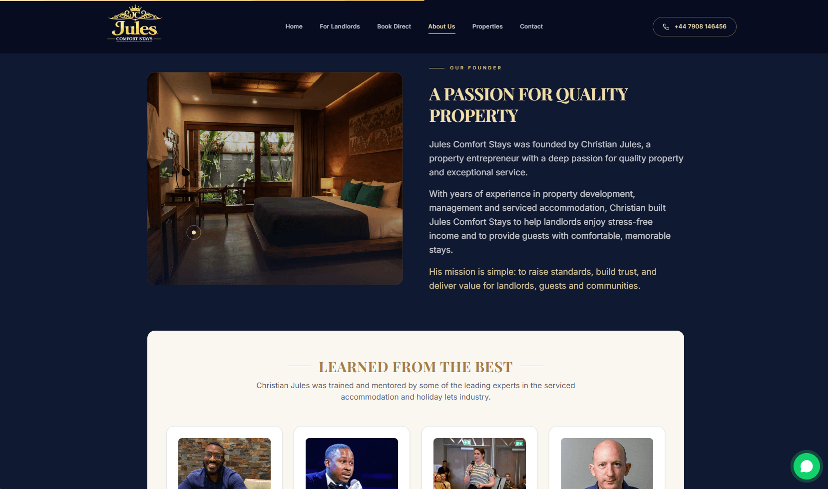 A passion for quality property — the founder's story