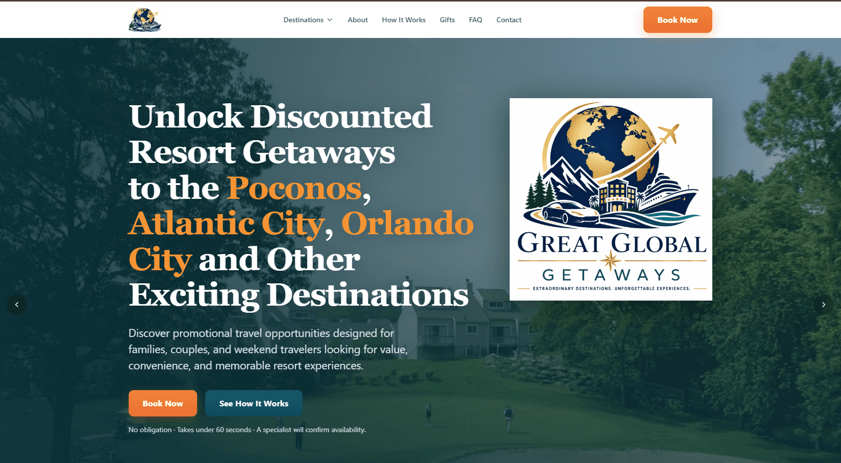 Unlock discounted resort getaways — the hero