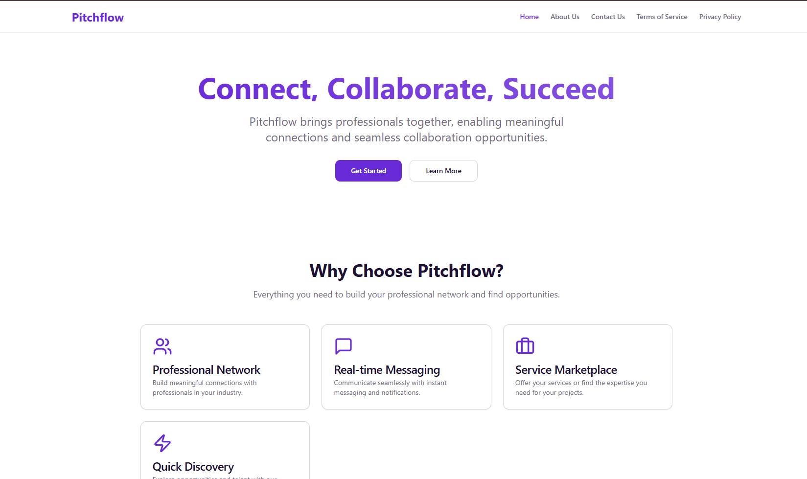 pitchflow.fr — home page